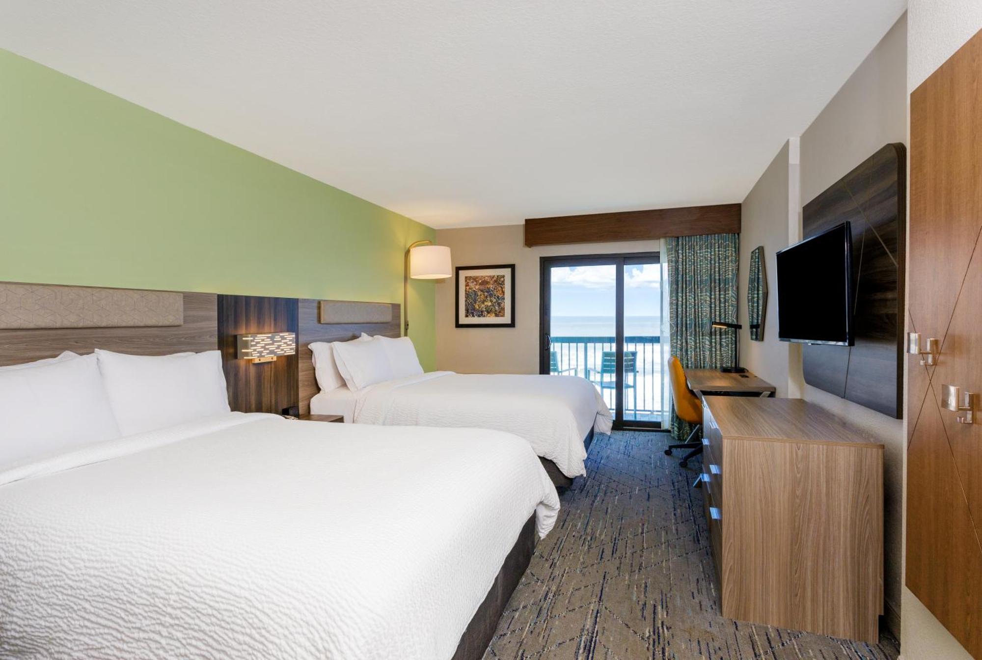 Holiday Inn Express & Suites Oceanfront Daytona Beach Shores By Ihg Экстерьер фото